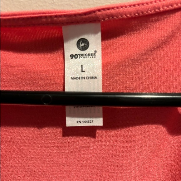 90 degree size L workout top. PTP 20 inches. Length 19 inches. - Picture 4 of 4